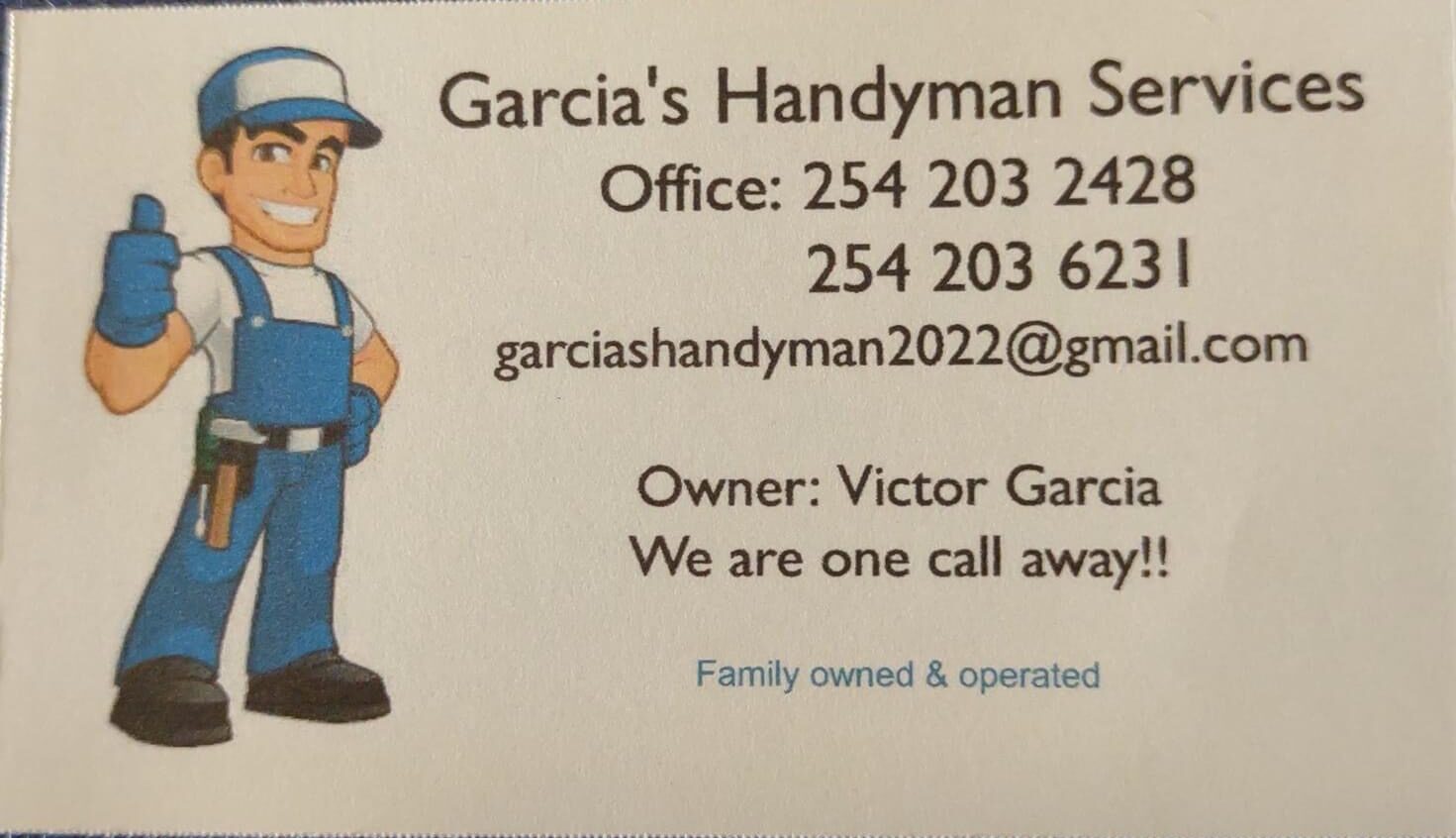 Garcia Handyman and Appliance Repair Service’s
